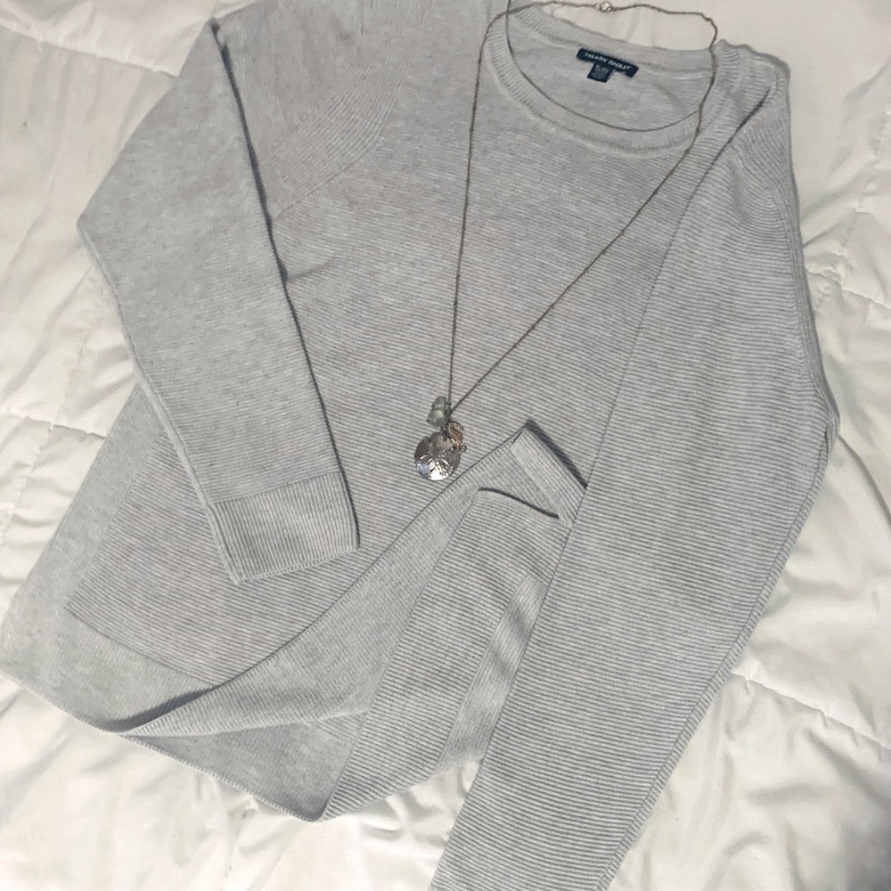 Long Sleeve Crew Neck Sweater